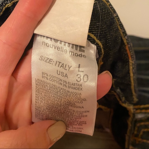 MACHINE Nouvelle Mode Jean Shorts - Picture 4 of 4